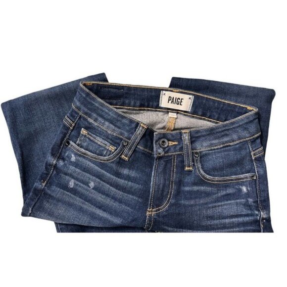 Paige Verdugo Ultra Skinny in Dixon Jeans - Women's Size 23 - Verdugo Blue - Picture 8 of 10